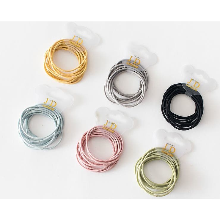 ヘアゴム 10本セット リングゴム | PlusNao | 詳細画像4 