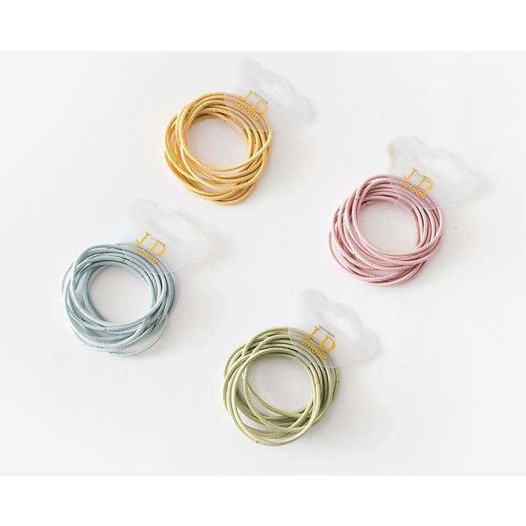 ヘアゴム 10本セット リングゴム | PlusNao | 詳細画像6 