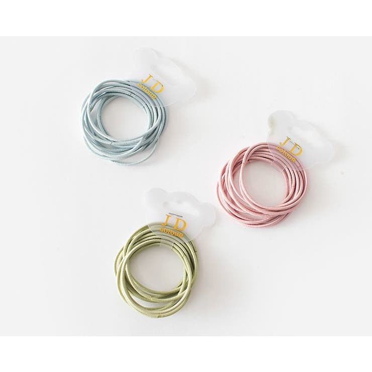 ヘアゴム 10本セット リングゴム | PlusNao | 詳細画像7 