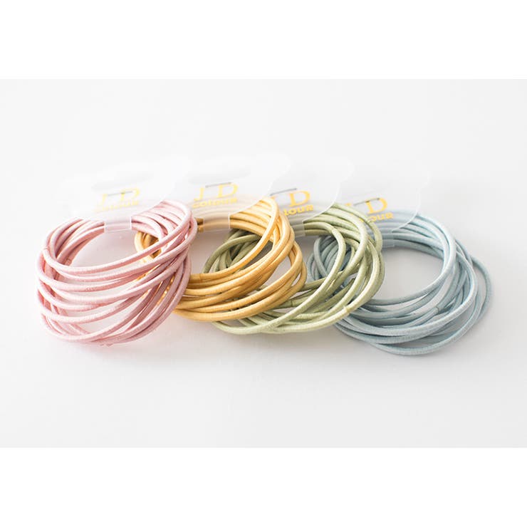 ヘアゴム 10本セット リングゴム | PlusNao | 詳細画像9 