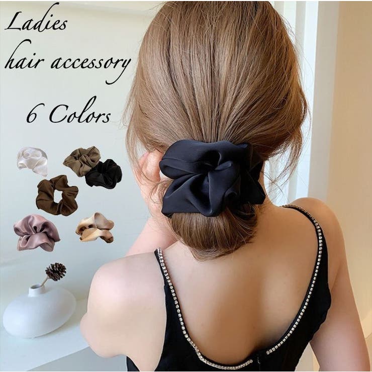 シュシュ ヘアゴム ヘアアクセサリー | PlusNao | 詳細画像1 