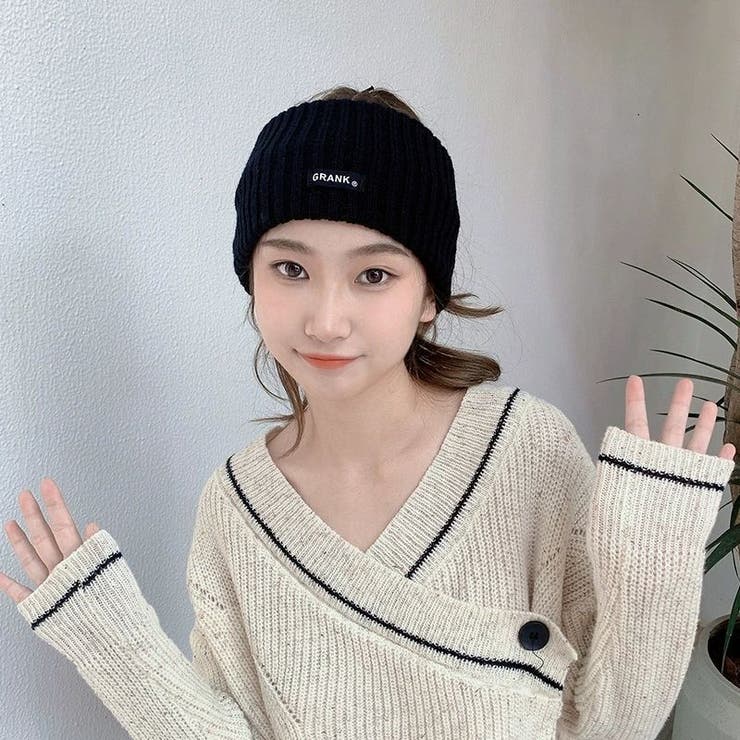 ヘアバンド ニット ヘッドバンド[品番：FQ000202598]｜PlusNao