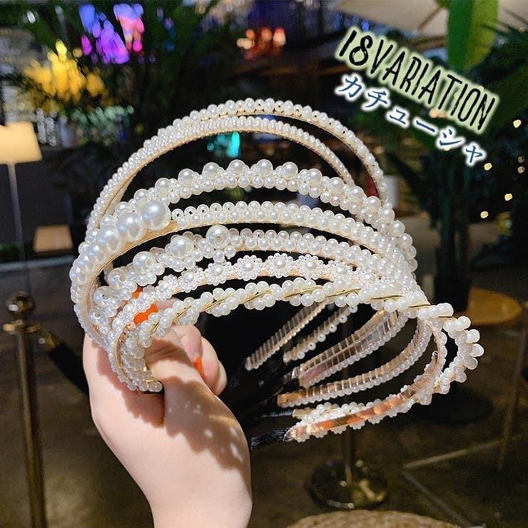 カチューシャ ヘアアクセサリー レディース | PlusNao | 詳細画像1 