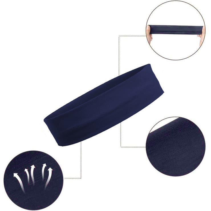 ヘッドバンド ヘアバンド レディース | PlusNao | 詳細画像6 