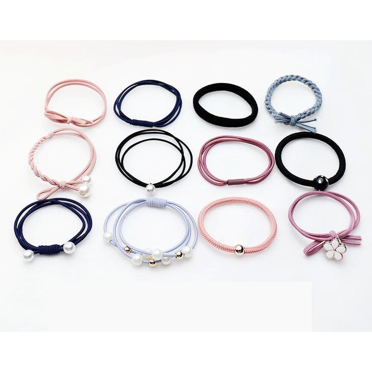 ヘアゴム 12本セット レディース | PlusNao | 詳細画像2 