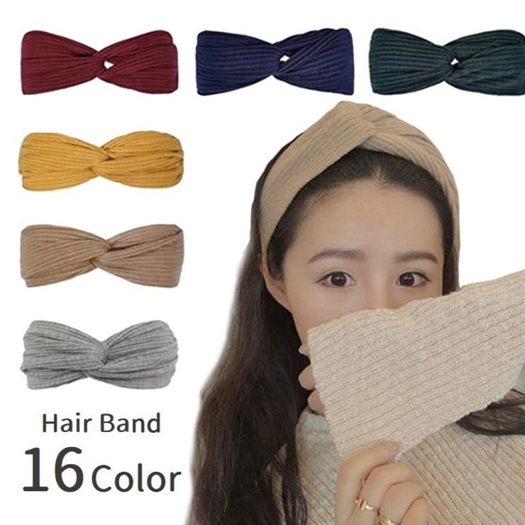 ヘアバンド ヘアターバン ヘッドバンド | PlusNao | 詳細画像1 