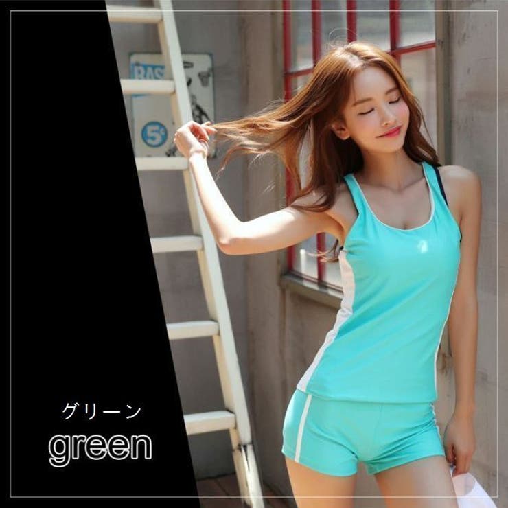 専用ページ　水着3点 ラッシュガード付き ビキニ水着3点セット[品番：AGCW0004036