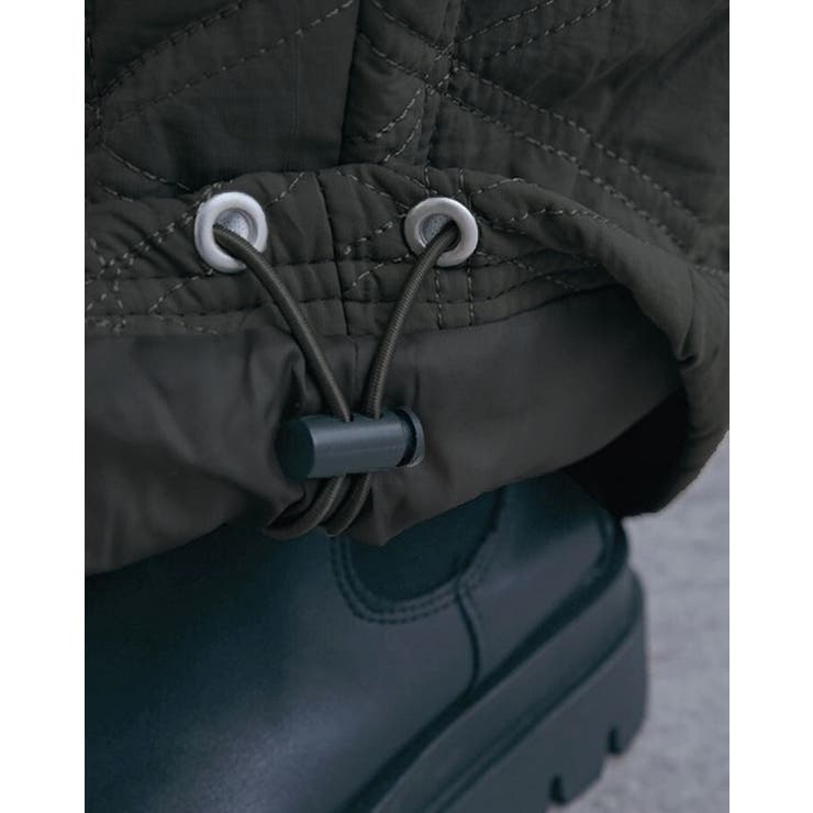 中綿キルトワイドパンツ レディース ロングパンツ | PlusNao | 詳細画像18 