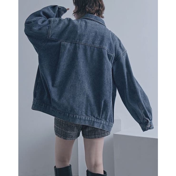 オーバーサイズデニムジャケット Gジャン レディース | PlusNao | 詳細画像17 