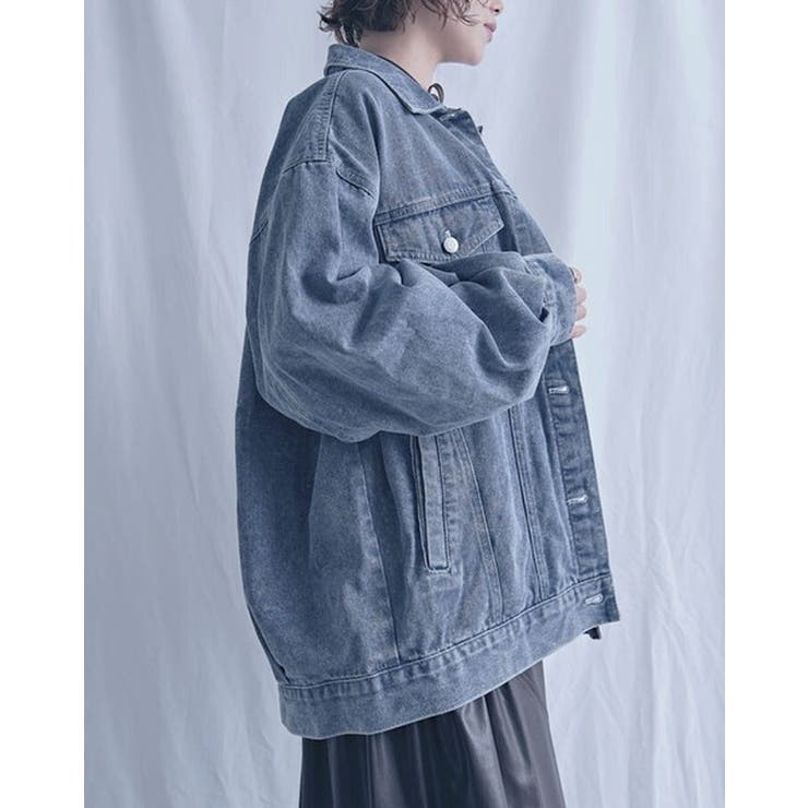 オーバーサイズデニムジャケット Gジャン レディース | PlusNao | 詳細画像6 