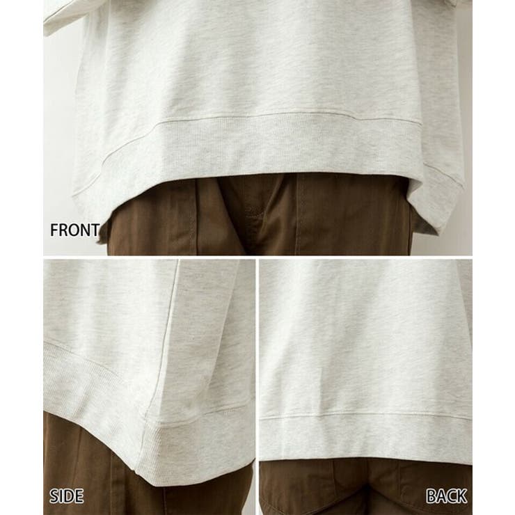 トレーナー スウェット プルオーバー | PlusNao | 詳細画像16 