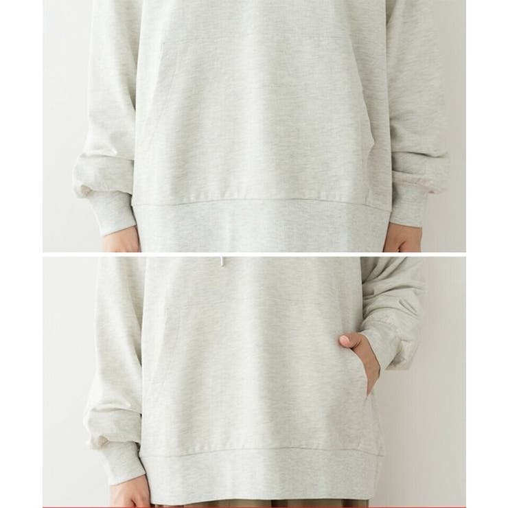 パーカー フーディー ハイネック | PlusNao | 詳細画像14 