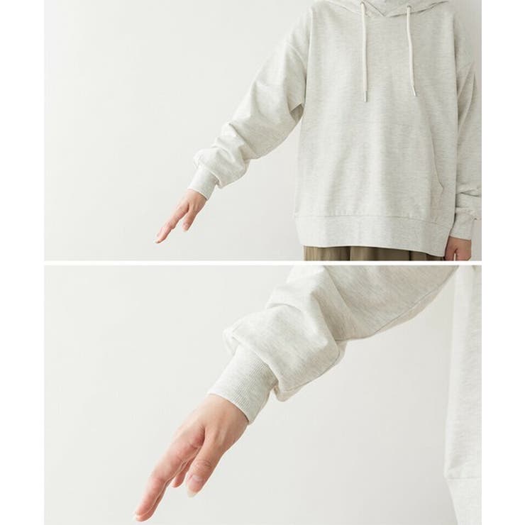 パーカー フーディー ハイネック | PlusNao | 詳細画像16 