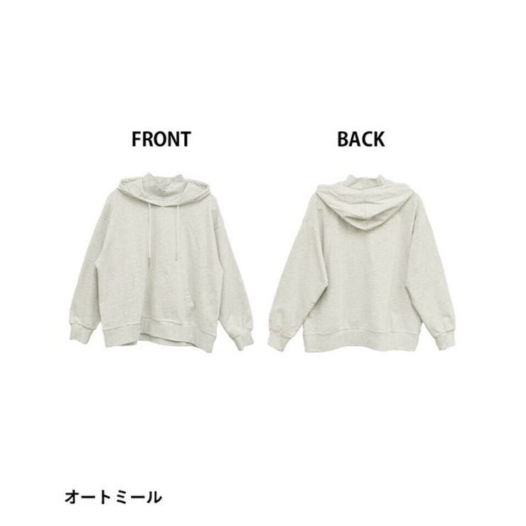 パーカー フーディー ハイネック | PlusNao | 詳細画像18 