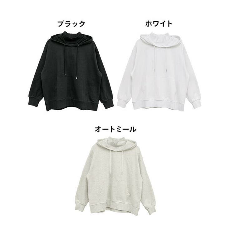 パーカー フーディー ハイネック | PlusNao | 詳細画像19 