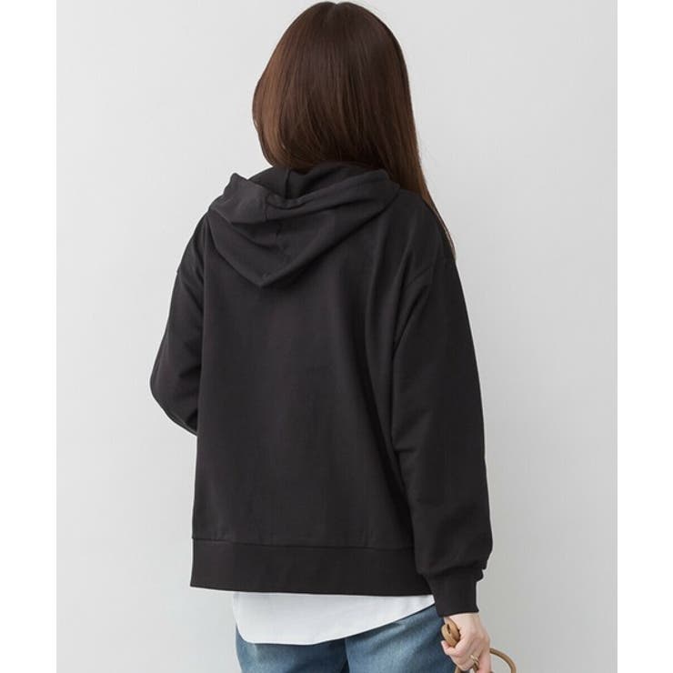 パーカー フーディー ハイネック | PlusNao | 詳細画像6 