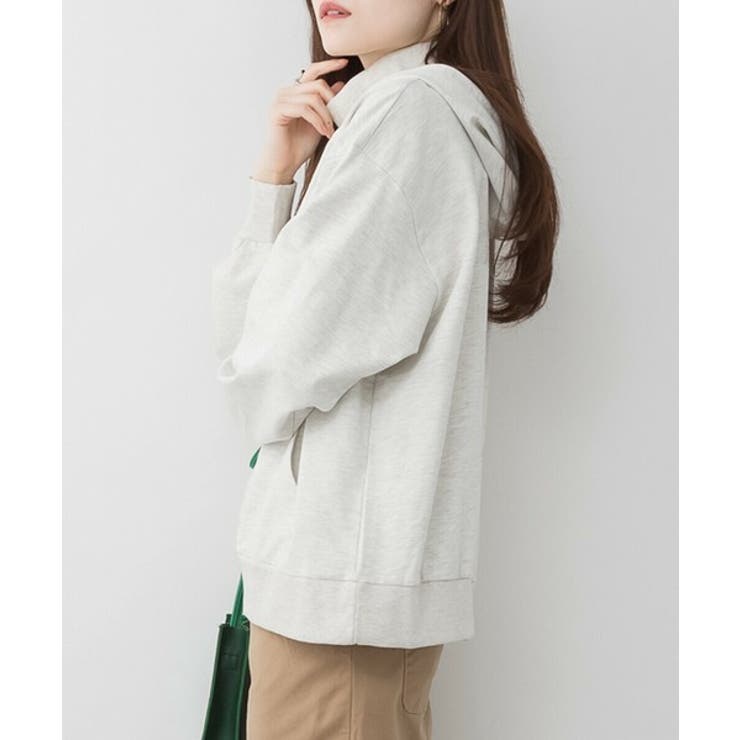 パーカー フーディー ハイネック | PlusNao | 詳細画像8 