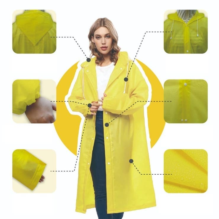 レインコート 大人用 レディース | PlusNao | 詳細画像10 