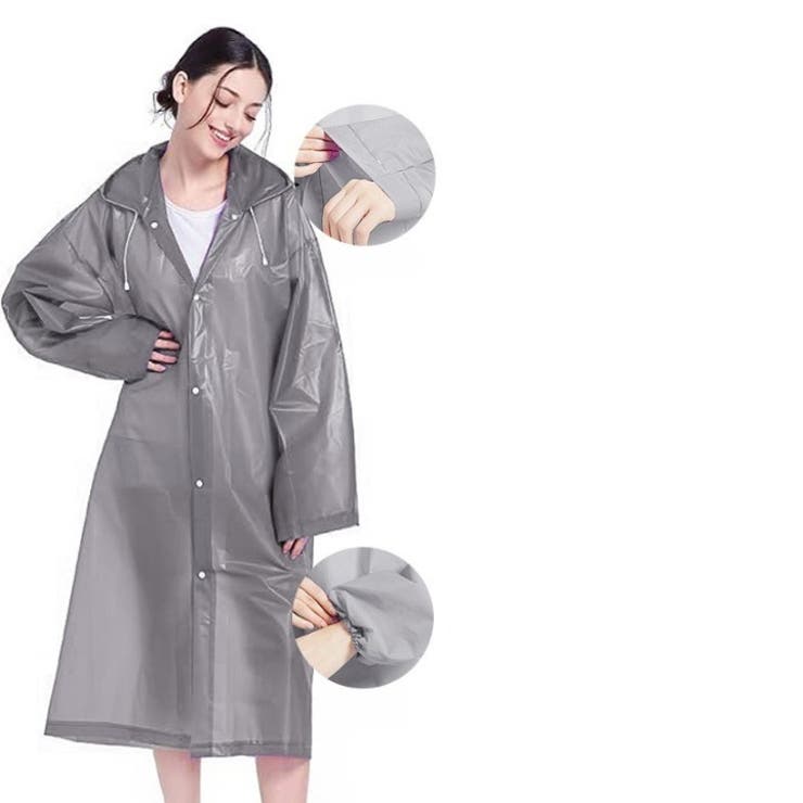 レインコート 大人用 レディース | PlusNao | 詳細画像6 