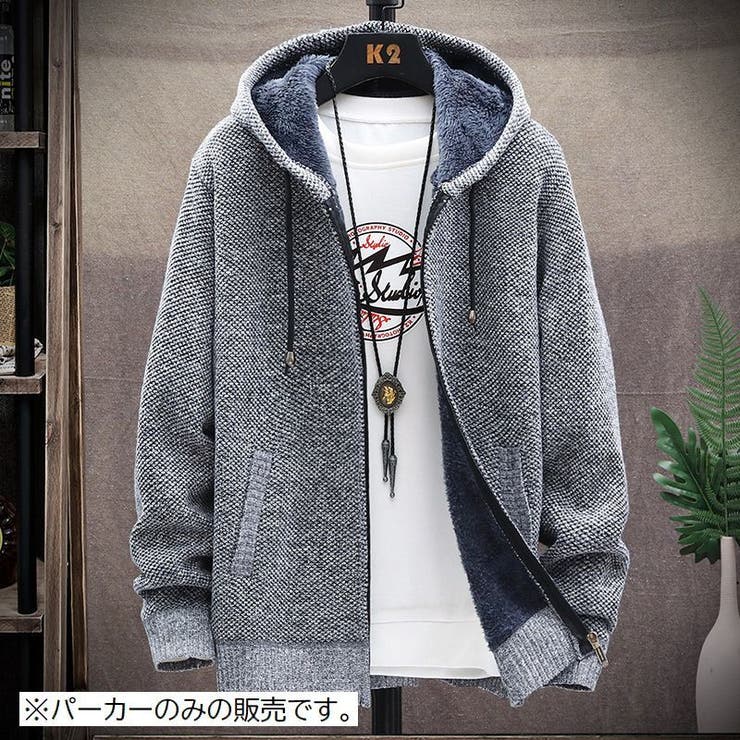 パーカー 長袖 メンズ | PlusNao | 詳細画像2 