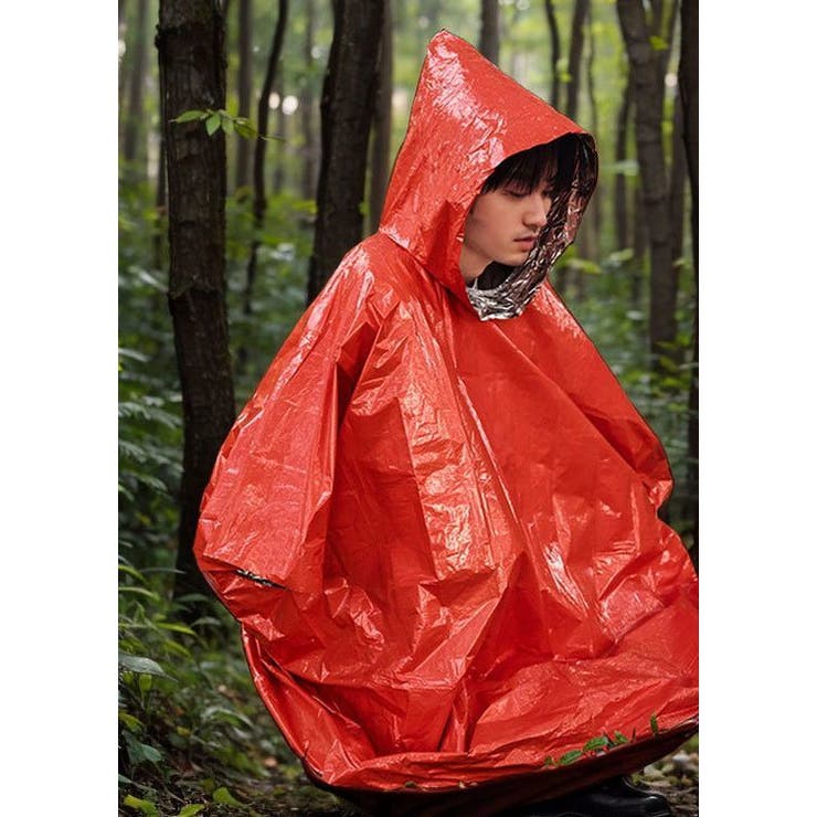 レインポンチョ 男女兼用 大人用 | PlusNao | 詳細画像2 