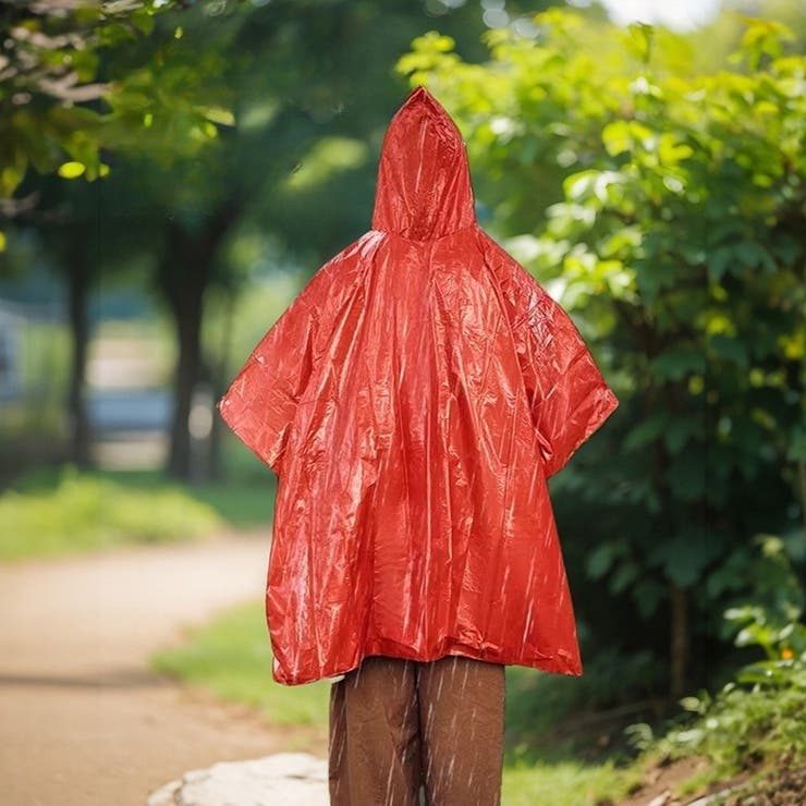レインポンチョ 男女兼用 大人用 | PlusNao | 詳細画像4 