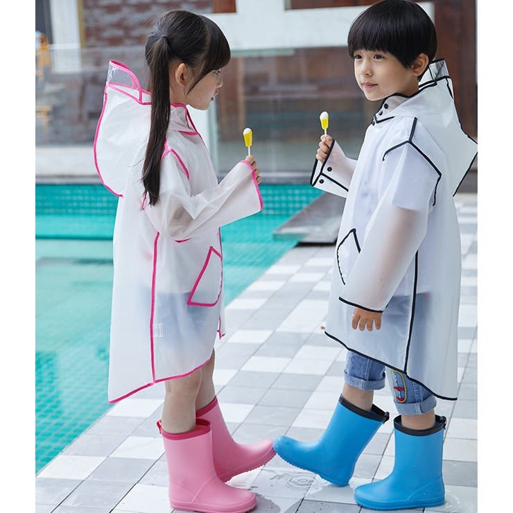 レインコート フード付き キッズ | PlusNao | 詳細画像3 