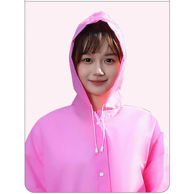 レインコート フード付き カッパ | PlusNao | 詳細画像9 