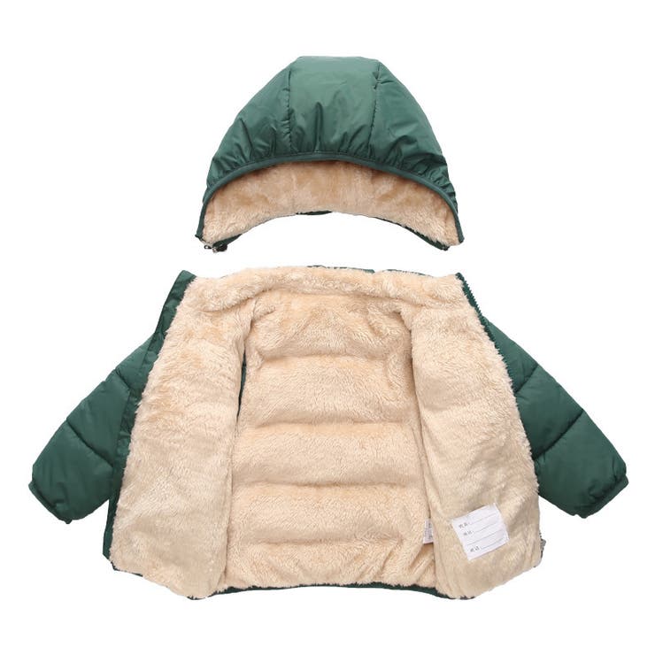 ダウン風ジャケット 中綿入りジャンパー キッズ | PlusNao | 詳細画像7 