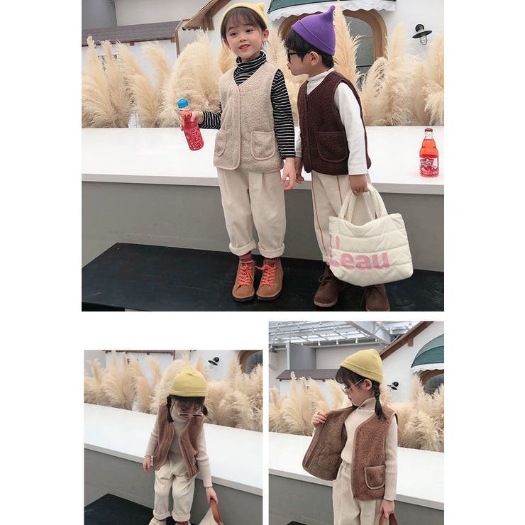 ボアベスト 子供服 キッズ | PlusNao | 詳細画像5 