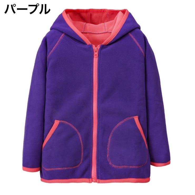 パーカー ジップアップ フリース | PlusNao | 詳細画像14 