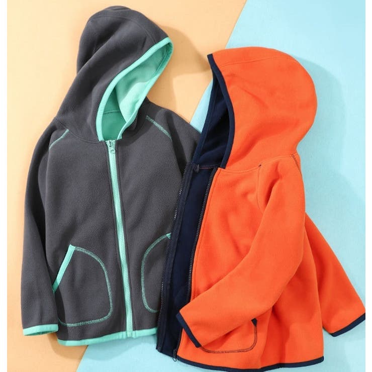 パーカー ジップアップ フリース | PlusNao | 詳細画像3 