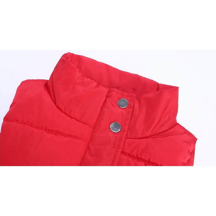 中綿入りベスト ダウン風ベスト アウター | PlusNao | 詳細画像10 