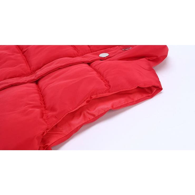 中綿入りベスト ダウン風ベスト アウター | PlusNao | 詳細画像11 