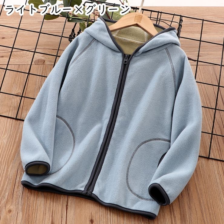 パーカー フリースジャケット キッズ | PlusNao | 詳細画像10 