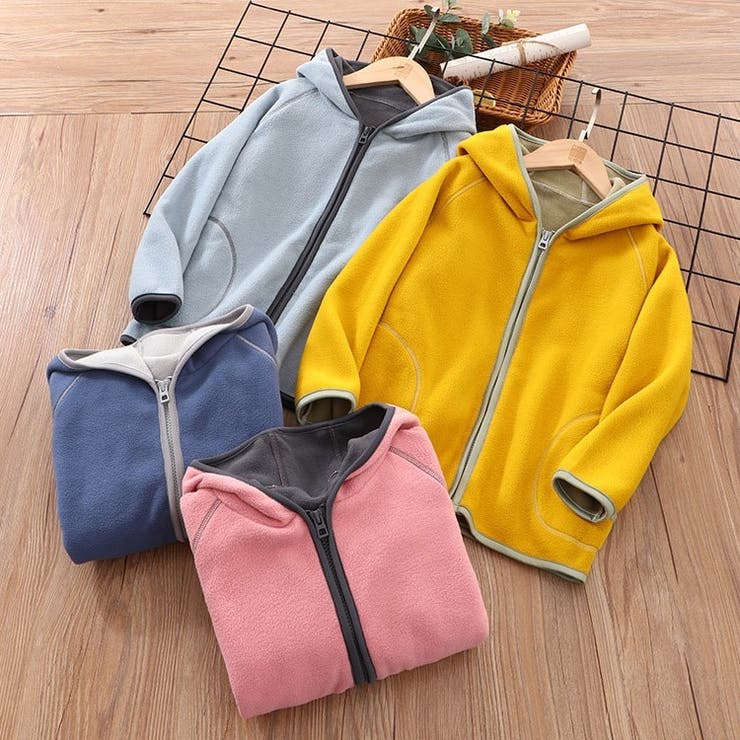 パーカー フリースジャケット キッズ | PlusNao | 詳細画像3 