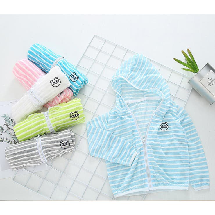 ジップアップパーカー 長袖 子供服 | PlusNao | 詳細画像2 