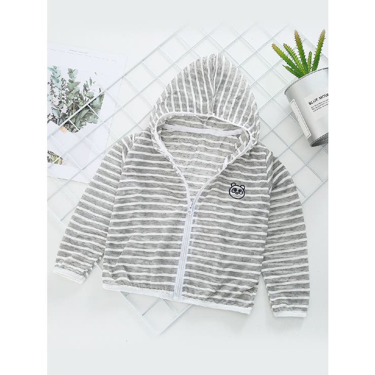 ジップアップパーカー 長袖 子供服 | PlusNao | 詳細画像4 