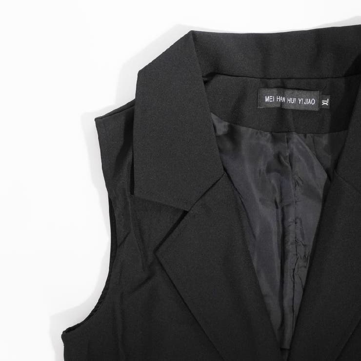 ロングベスト ジレ コート | PlusNao | 詳細画像15 