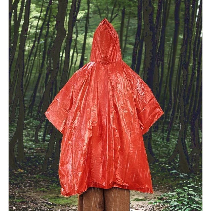 レインポンチョ 男女兼用 大人用 | PlusNao | 詳細画像3 