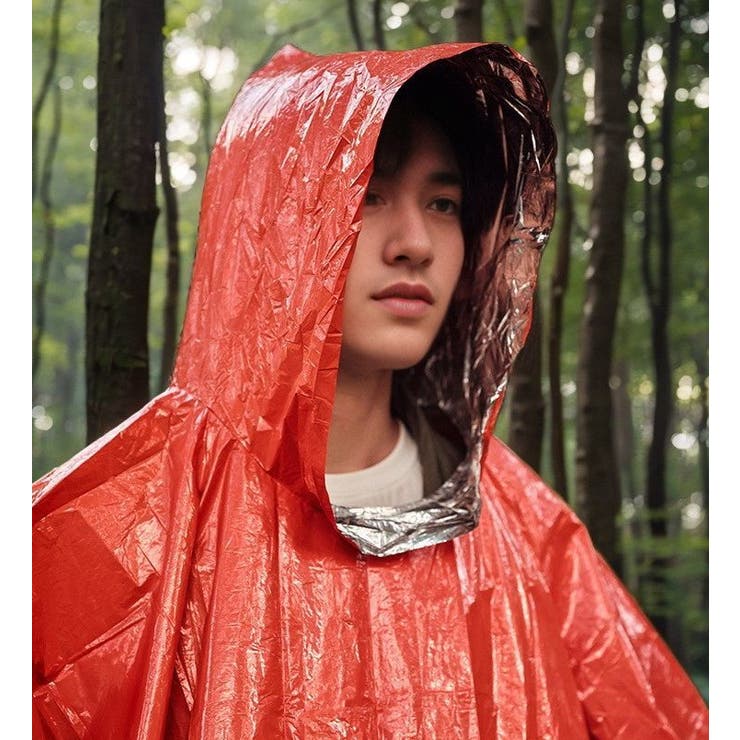 レインポンチョ 男女兼用 大人用 | PlusNao | 詳細画像4 