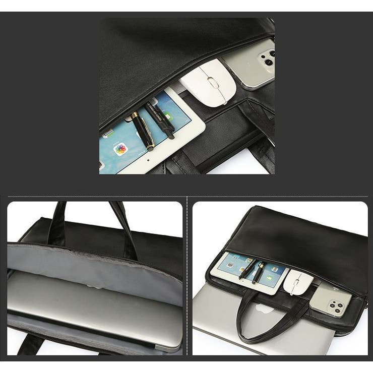 ノートパソコンケース ビジネスバッグ ブリーフケース | PlusNao | 詳細画像17 