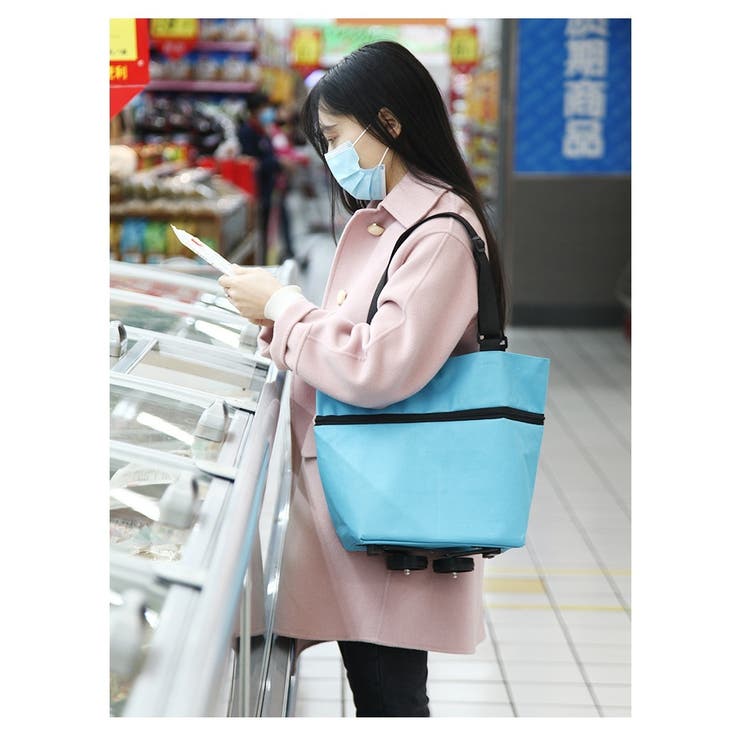 エコバッグ 2way ショッピングカート | PlusNao | 詳細画像2 