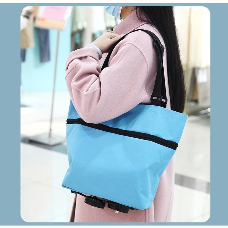 エコバッグ 2way ショッピングカート | PlusNao | 詳細画像5 