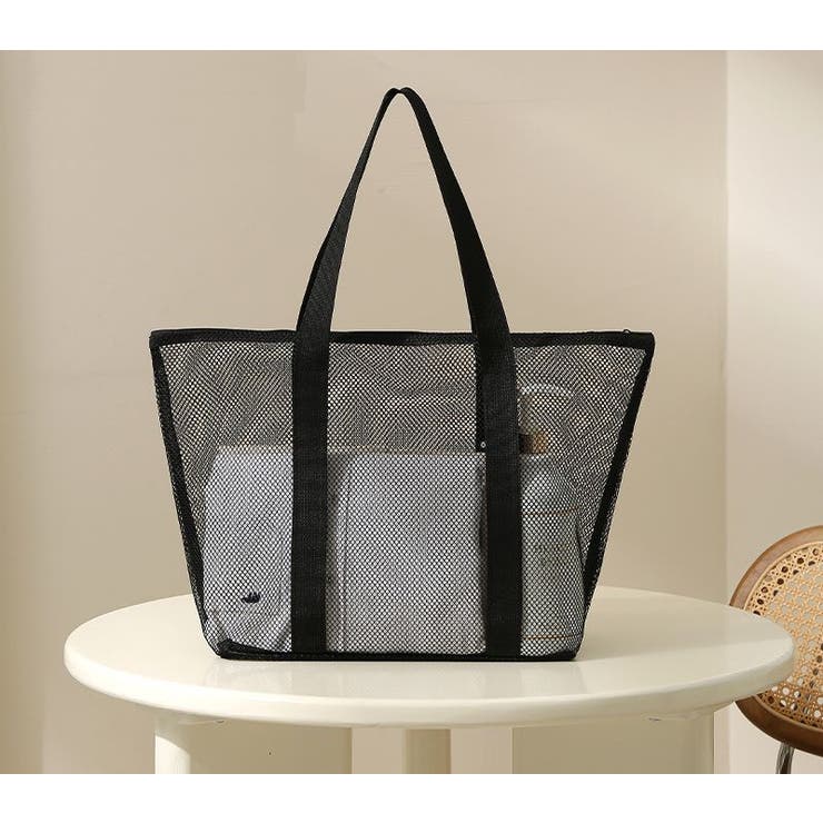 トートバッグ メッシュバッグ ビーチバッグ | PlusNao | 詳細画像10 