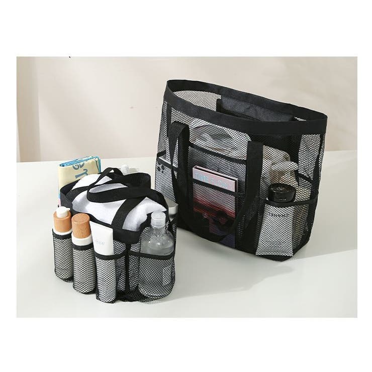 トートバッグ メッシュバッグ ビーチバッグ | PlusNao | 詳細画像4 