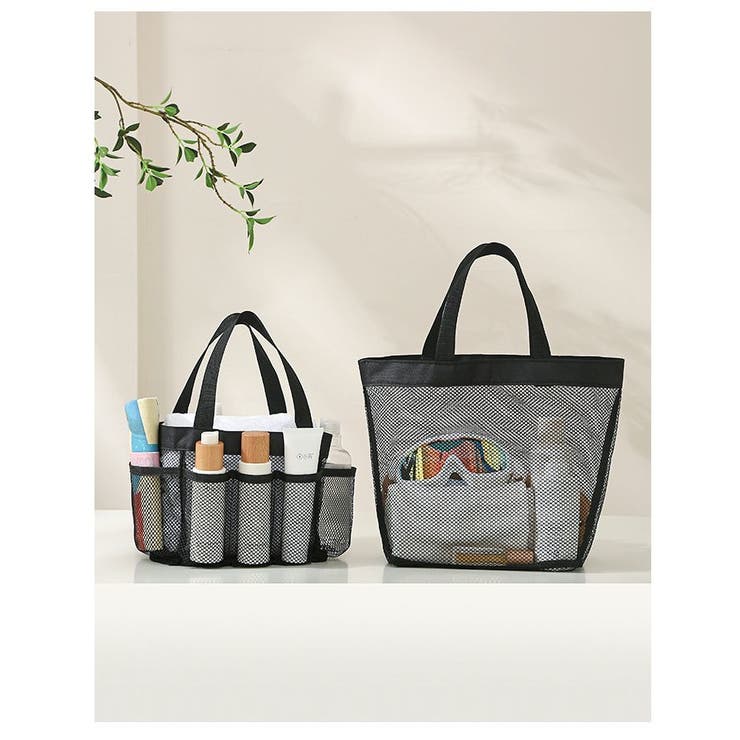トートバッグ メッシュバッグ ビーチバッグ | PlusNao | 詳細画像5 