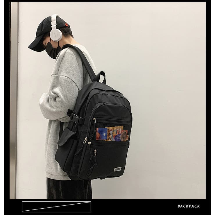 リュックサック デイパック バックパック | PlusNao | 詳細画像4 