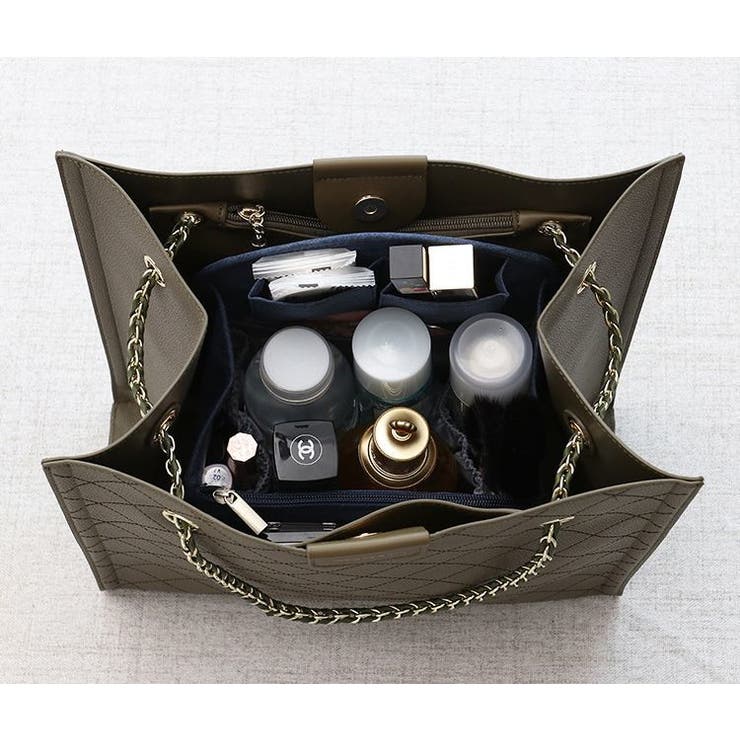 化粧ポーチ 自立 縦収納 | PlusNao | 詳細画像3 