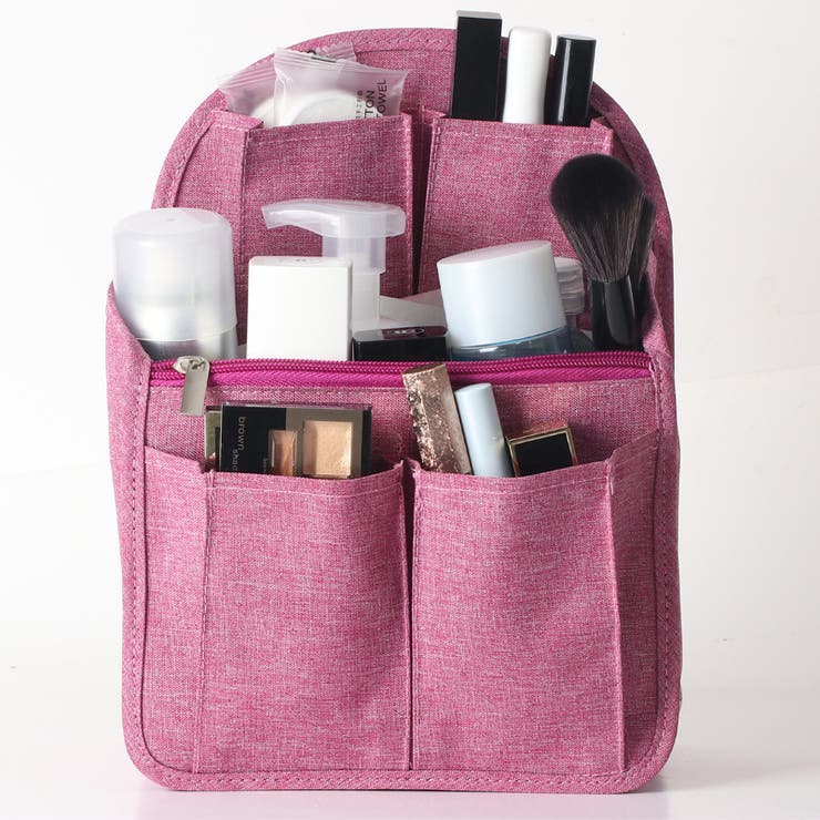 化粧ポーチ 自立 縦収納 | PlusNao | 詳細画像5 